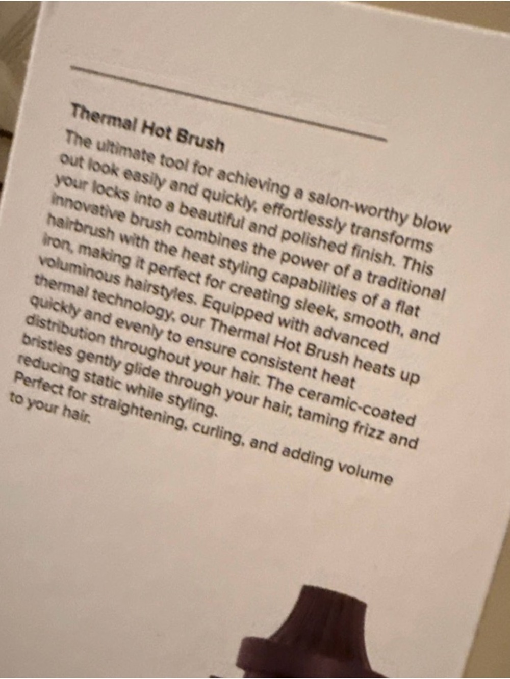 NEW! Soleil Pink Flat Iron+GlamStyle Black Hot Brush+Soleil 450° Hair Oil - Picture 8 of 10